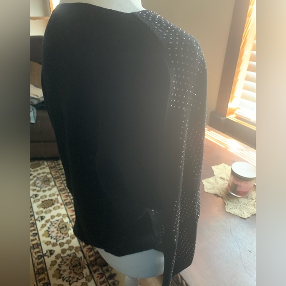 💚5/$25💚LIV Milano size S black sweater - Picture 5 of 7